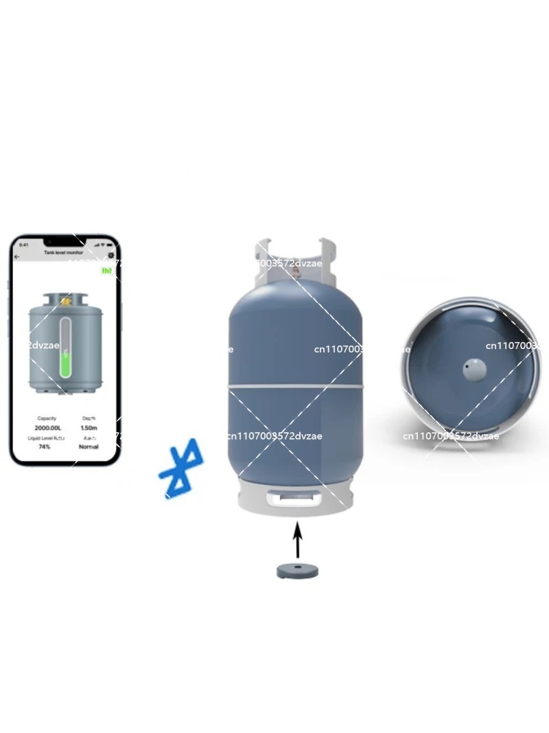 Outdoor Kitchen Power - Bluetooth接続 LPG2412-BT メタン天然ガスタンク液面検知器 バッテリー駆動 屋外BBQ RVキッチン用