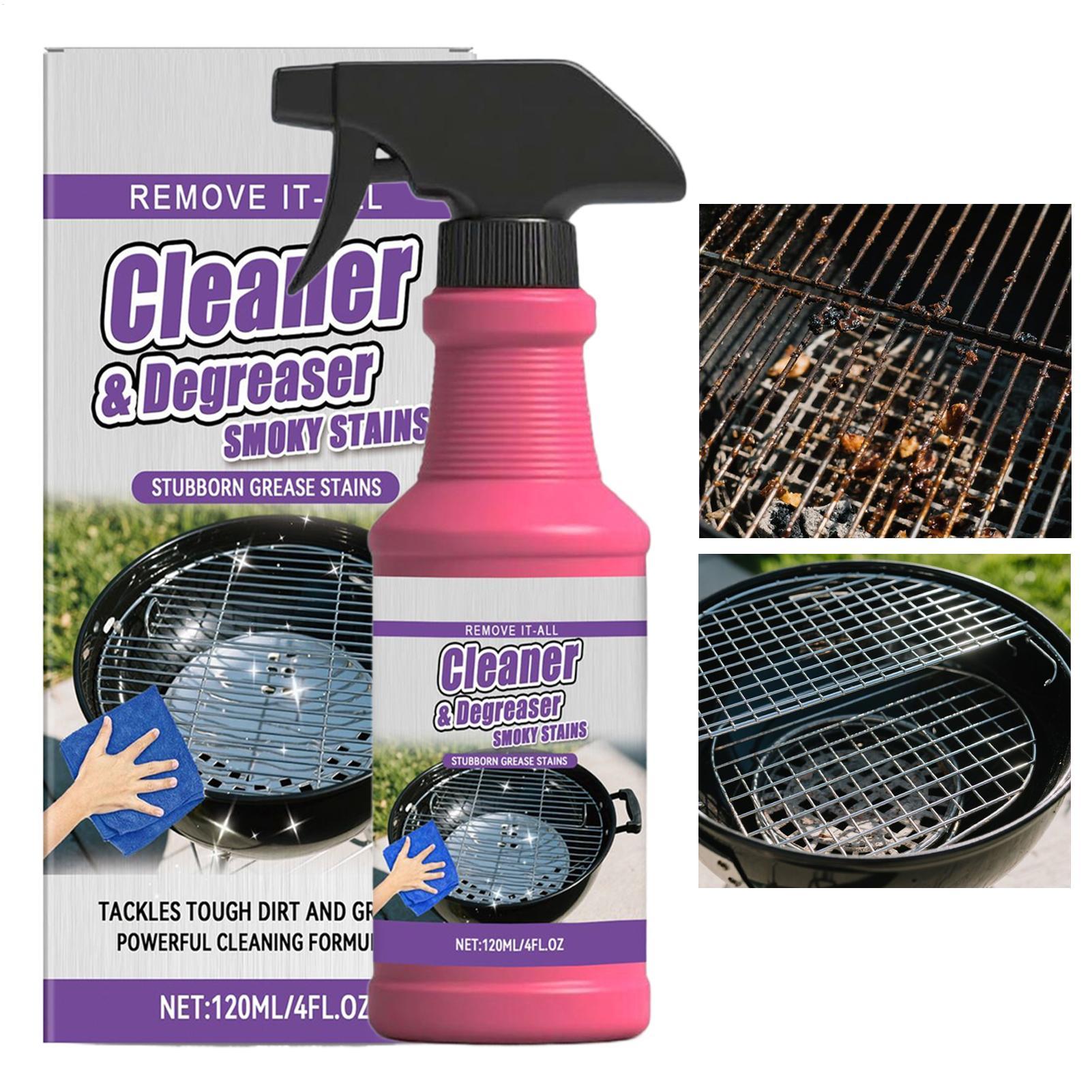 Outdoor Power Grill - バーベキューグリルとフライパン用の強力洗浄剤、頑固な油汚れや焦げ付きを除去するBBQグリルクリーナー