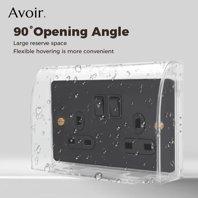 Outdoor Kitchen Power - Avoir-防水スイッチ保護ボックス,外部マウント,キッチンカバー,屋外電源プラグ,プラスチックプロテクター,タイプ146