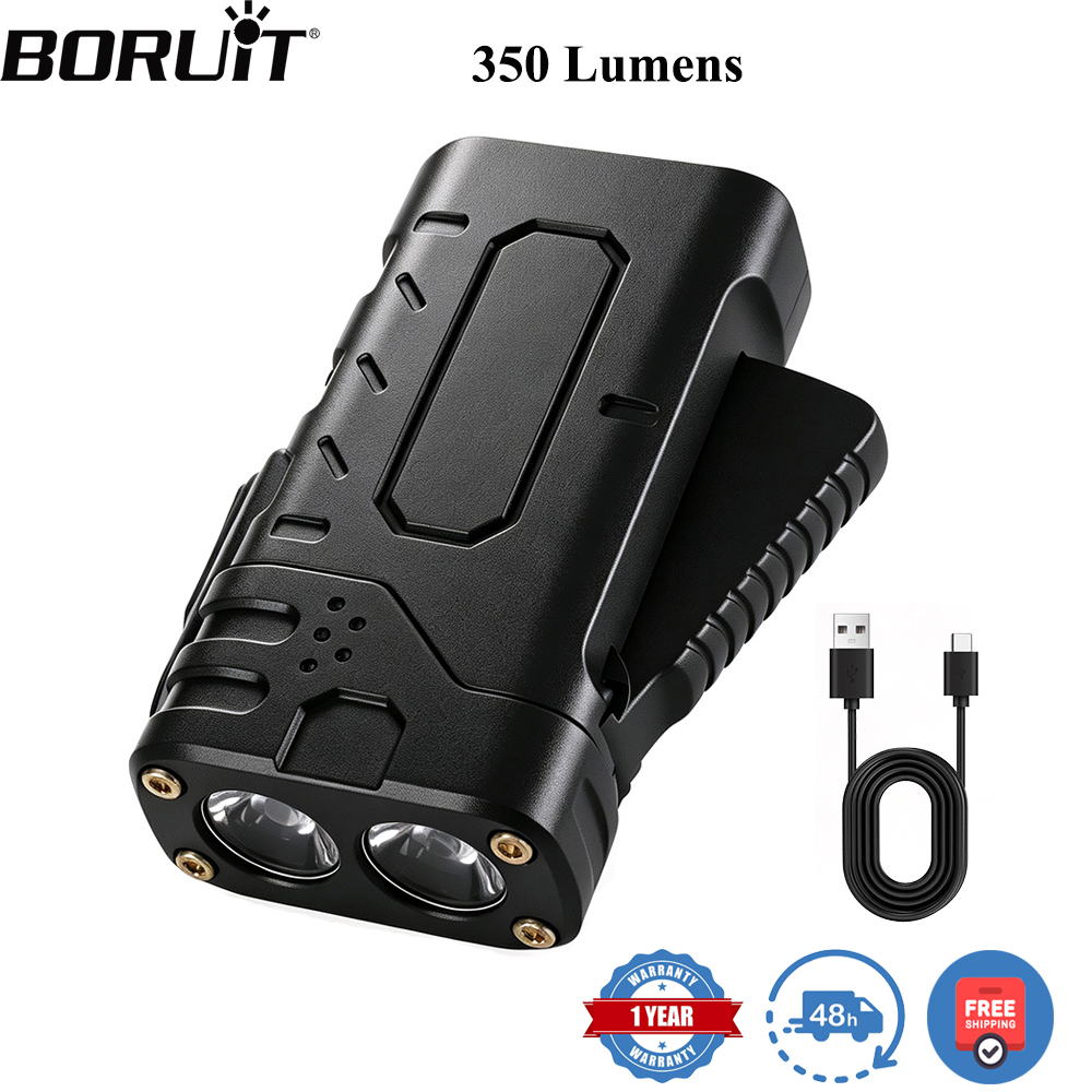 Outdoor Power Reno - BORUIiT ハンドクランク EDC LED フラッシュライト Type-C
