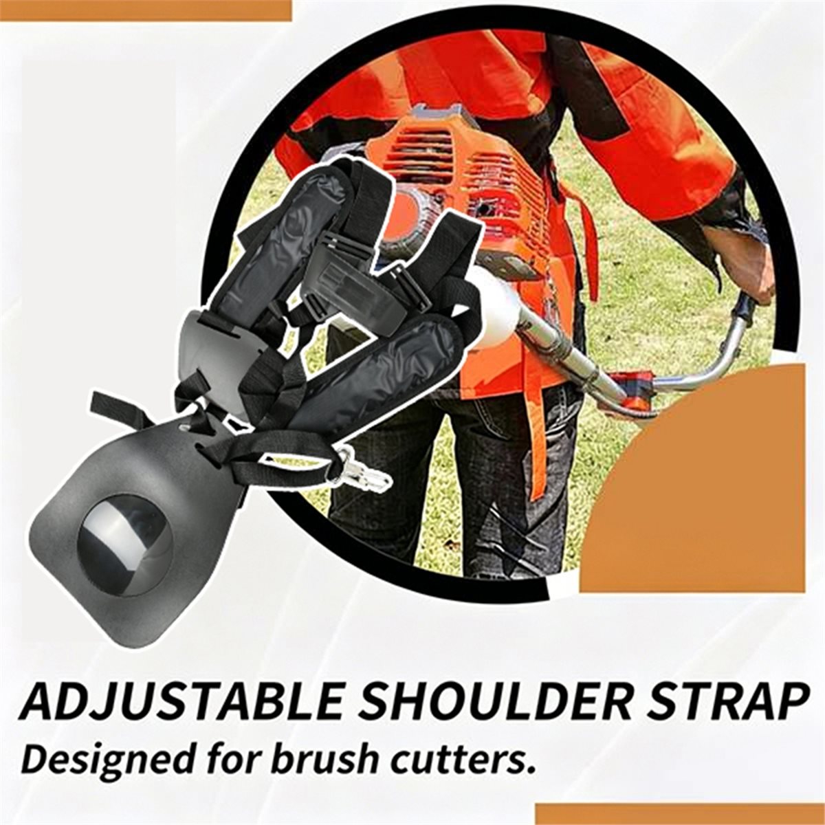 Sthil および KM シリーズ ブラック トリマー用ショ - Brush Cutter Strap のレビューと価格