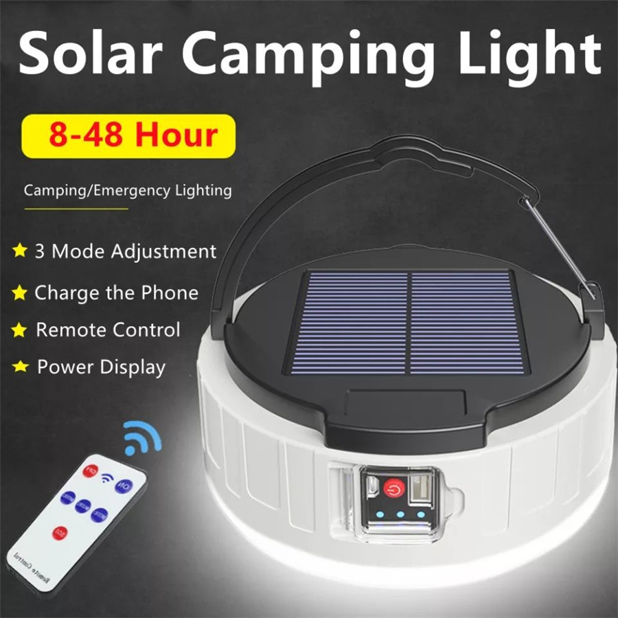 ポータブルLEDソーラーランプ,充電式USB充電器,パワーバ - Outdoor Power New Market のレビューと価格