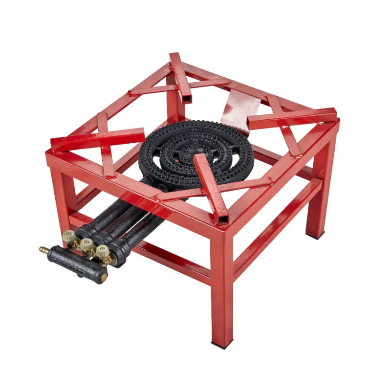 高出力ポータブル屋外用シングルバーナーストーブ（鋳鉄製スタン - Outdoor Power Grill のレビューと価格