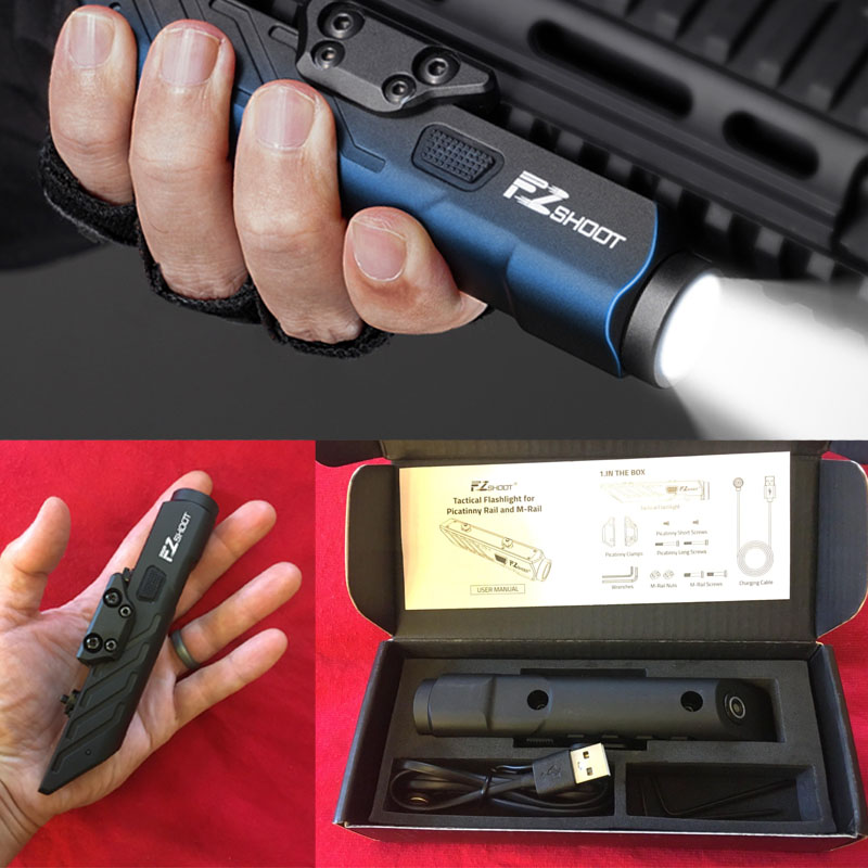 EZshoot 1700 ルーメン懐中電灯 磁気充電式 スト - Outdoor Power Reno のレビューと価格