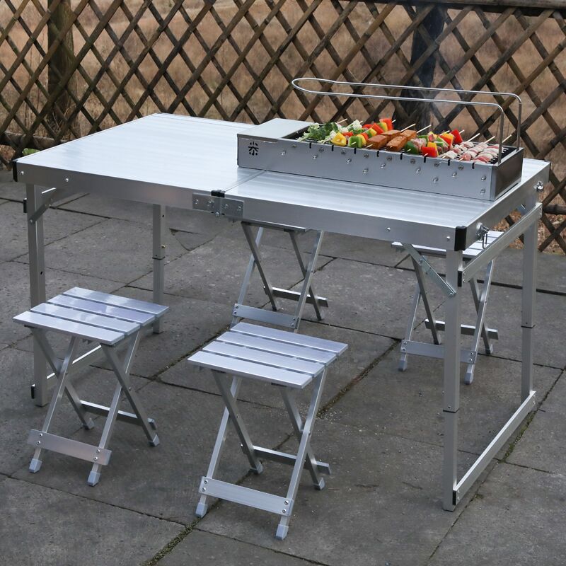 ポータブル自動回転BBQ串焼きグリルUSB電源バンク搭載ステ - Outdoor Power Grill のレビューと価格