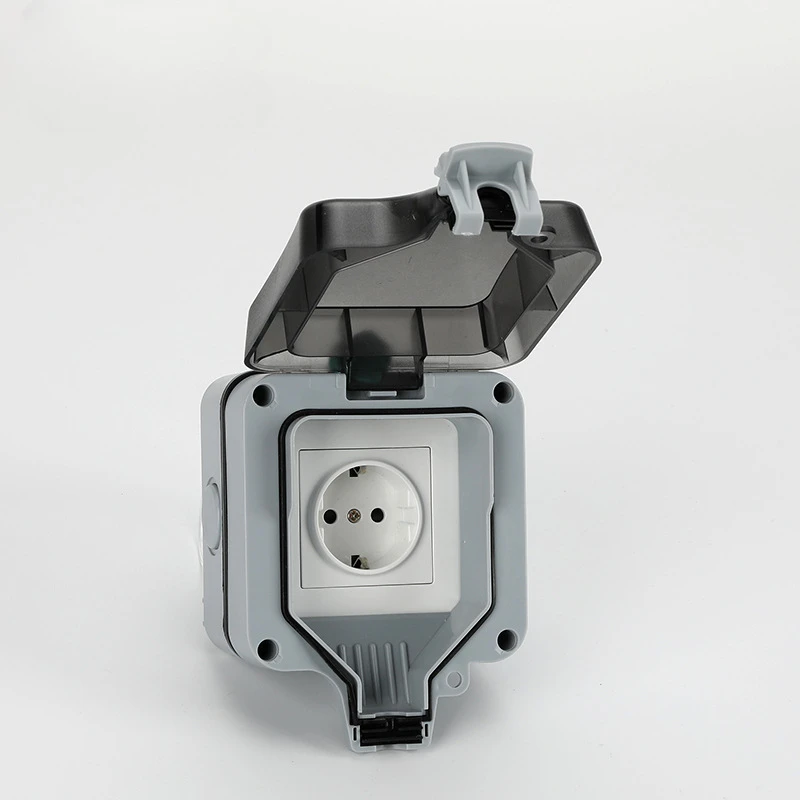 EU KR 屋外壁防水ソケット 16A コンセント韓国電力  - Outdoor Power Outlet Waterproof のレビューと価格