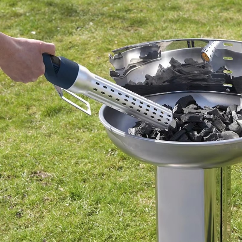 かまど喫煙者バーベキュースターターグリル、火災照明ツール、プ - Outdoor Power Grill のレビューと価格