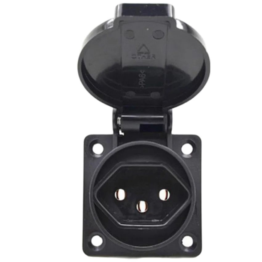 1 個ブラジルスイス防水産業用ソケット 10A フラッシュマ - Outdoor Power Outlet Waterproof のレビューと価格