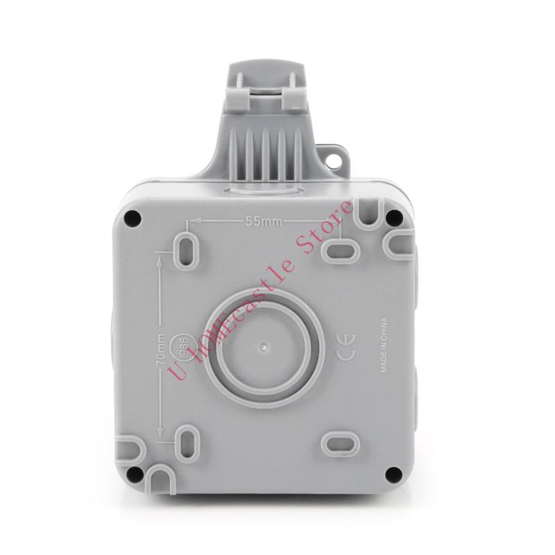 63HF 防水ソケットボックス屋外プラグレセプタクルプロテク - Outdoor Power Outlet Waterproof のレビューと価格