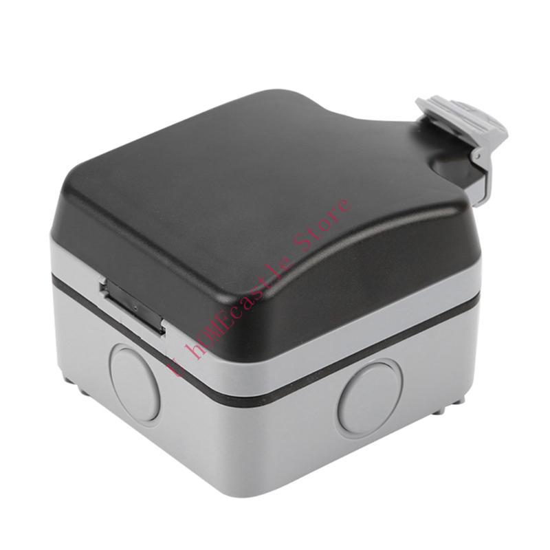 63HF 防水ソケットボックス屋外プラグレセプタクルプロテク - Outdoor Power Outlet Waterproof のレビューと価格