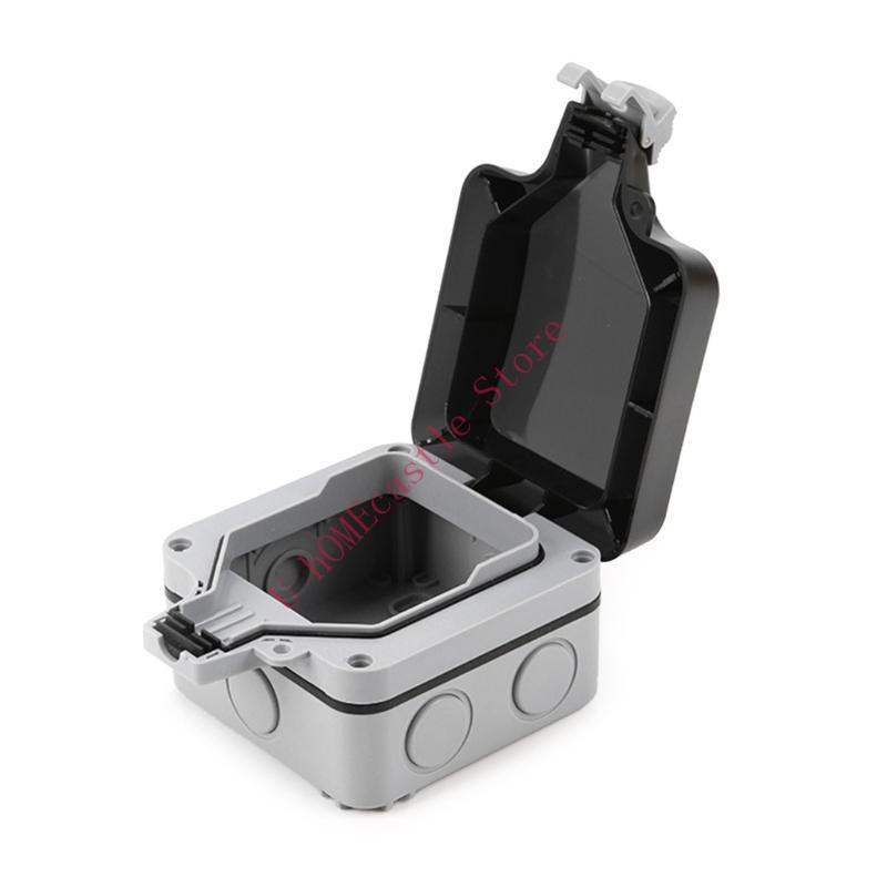 63HF 防水ソケットボックス屋外プラグレセプタクルプロテク - Outdoor Power Outlet Waterproof のレビューと価格