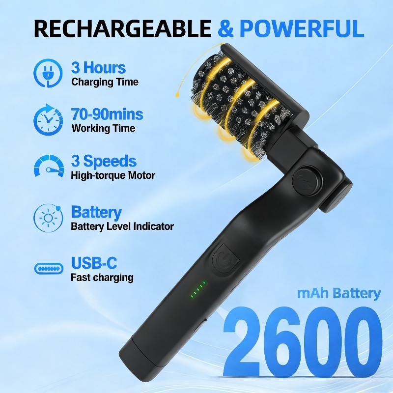 電気グリルブラシ 2 in 1 コードレス充電式グリルクリー - Outdoor Power Grill のレビューと価格