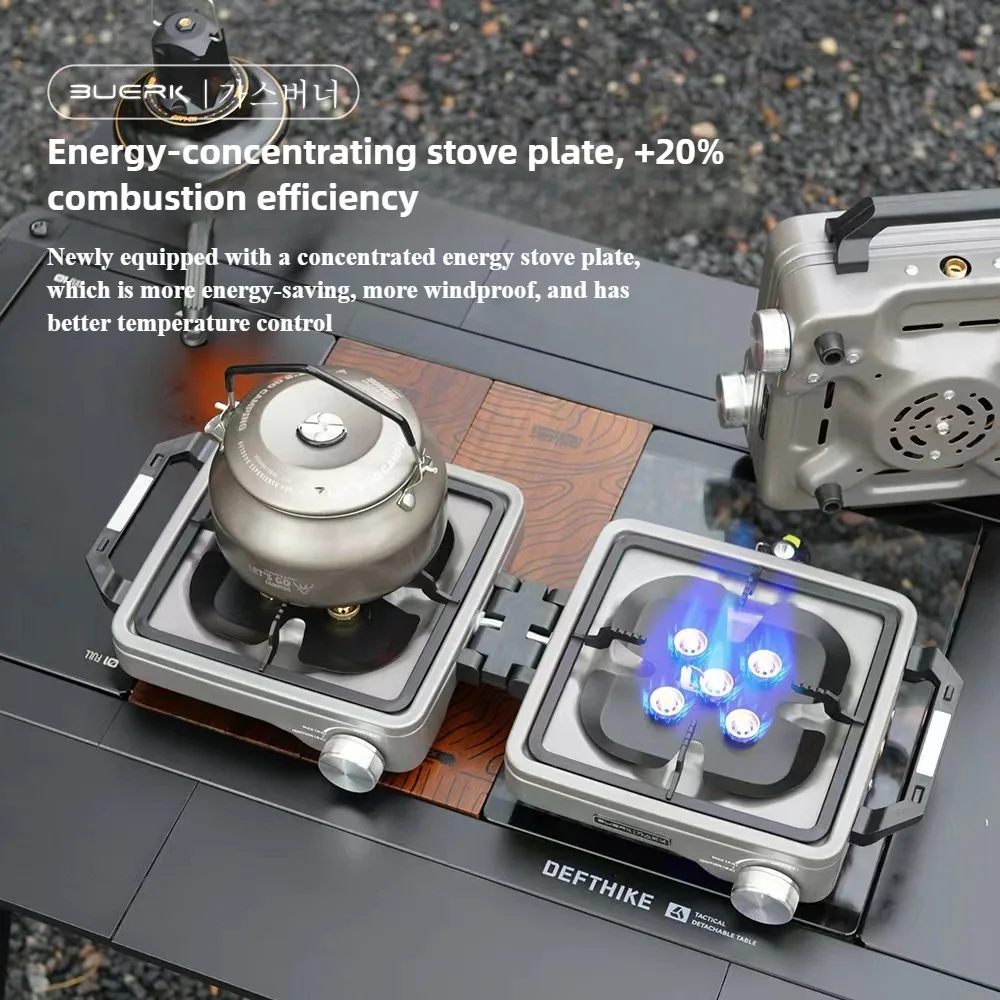 BUERK キャンプ用ガスストーブ - ポータブル折りたたみ - Outdoor Power Grill のレビューと価格