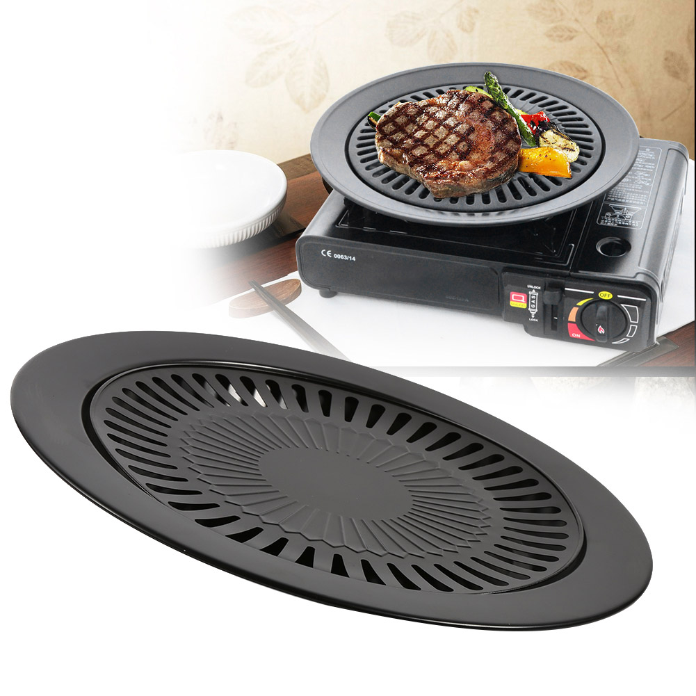 無煙バーベキューグリルパンガス家庭用ノンスティックガスストー - Outdoor Power Grill のレビューと価格